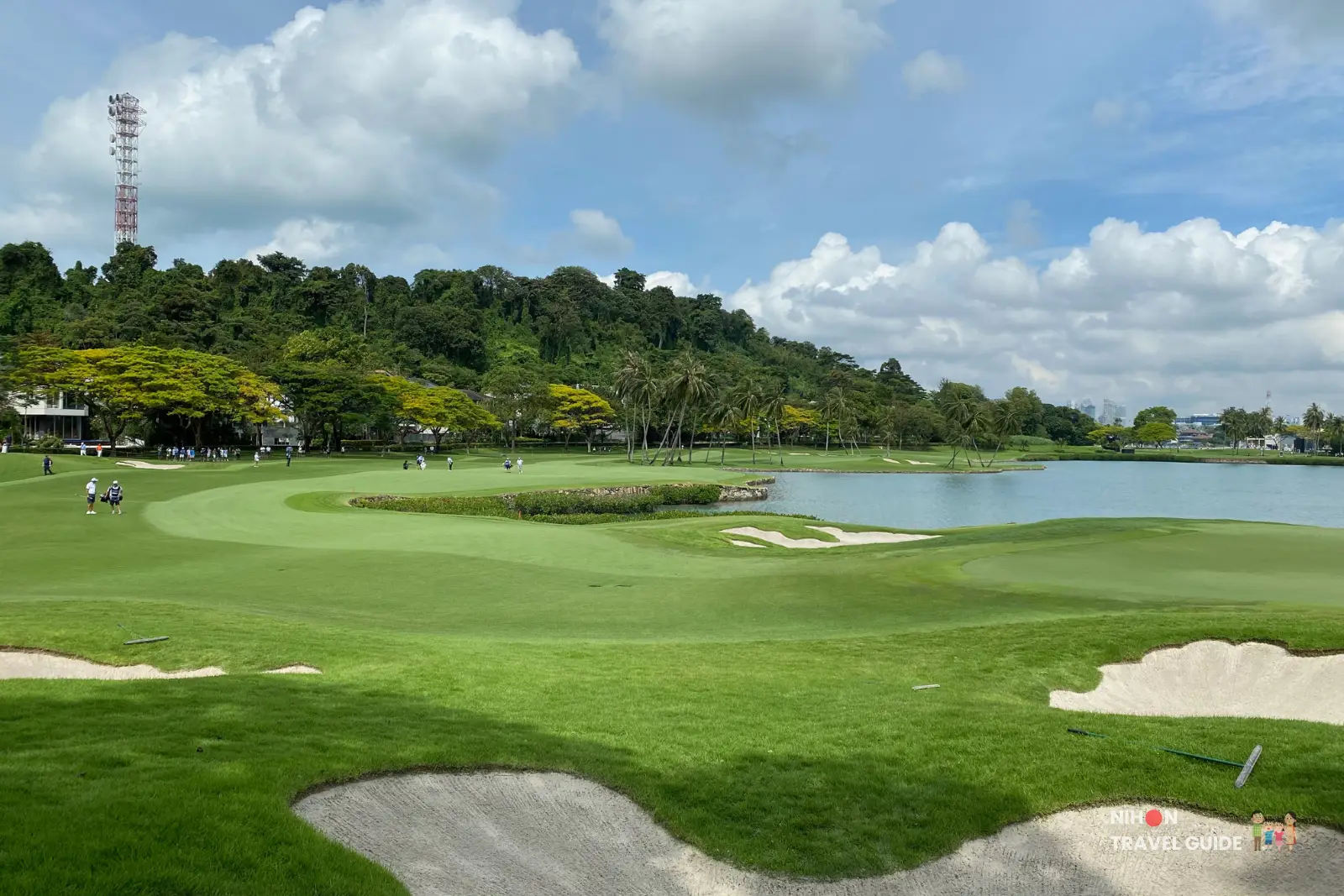 Liv Golf Singapore 2025 Hole 4 view