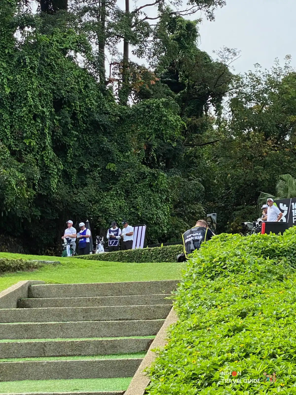 Phil Mickelson teeing off on hole 2 Liv Golf Singapore 2025