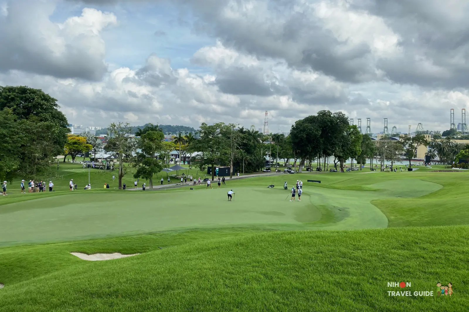 Liv Golf Singapore 2025 between holes 8 and 16. 