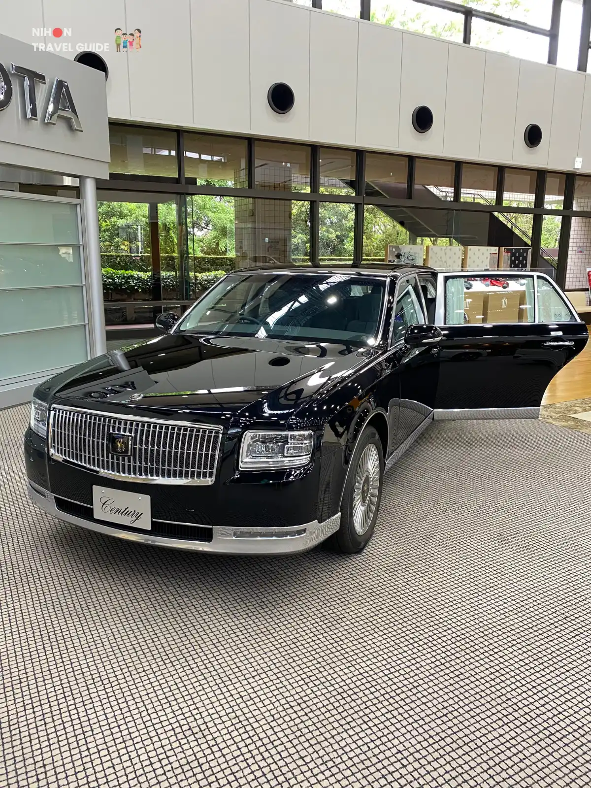The Toyota Century at Toyota Kaikan Museum