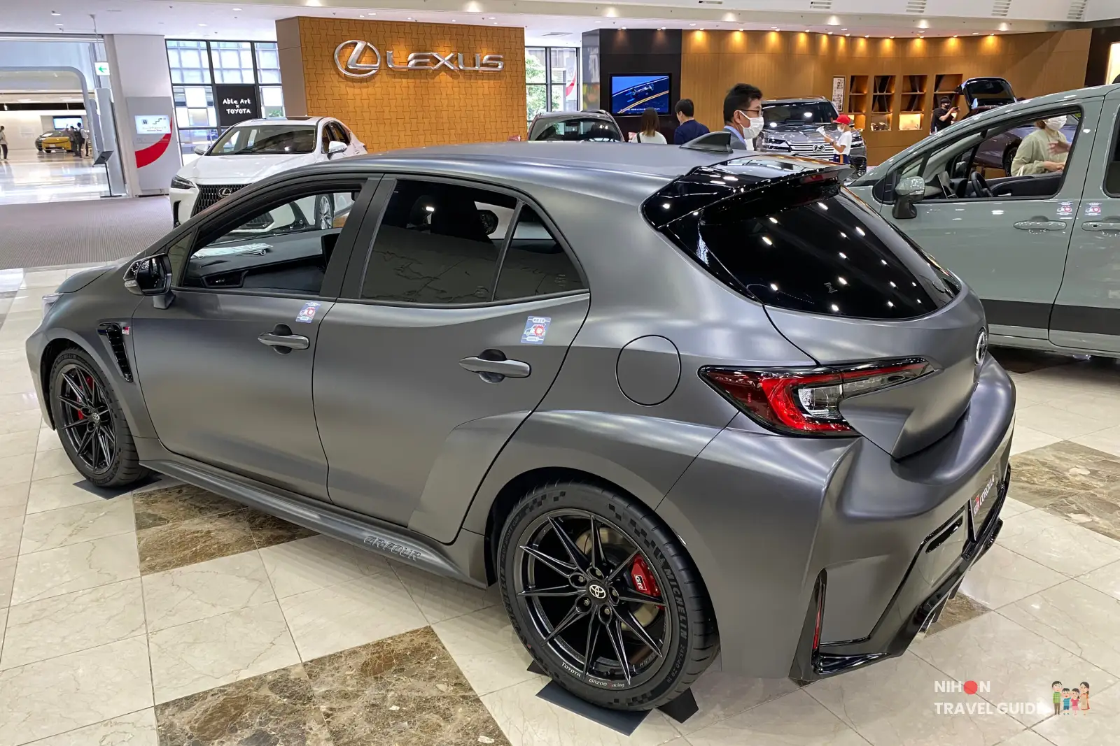 Toyota GR Corolla at Kaikan Museum