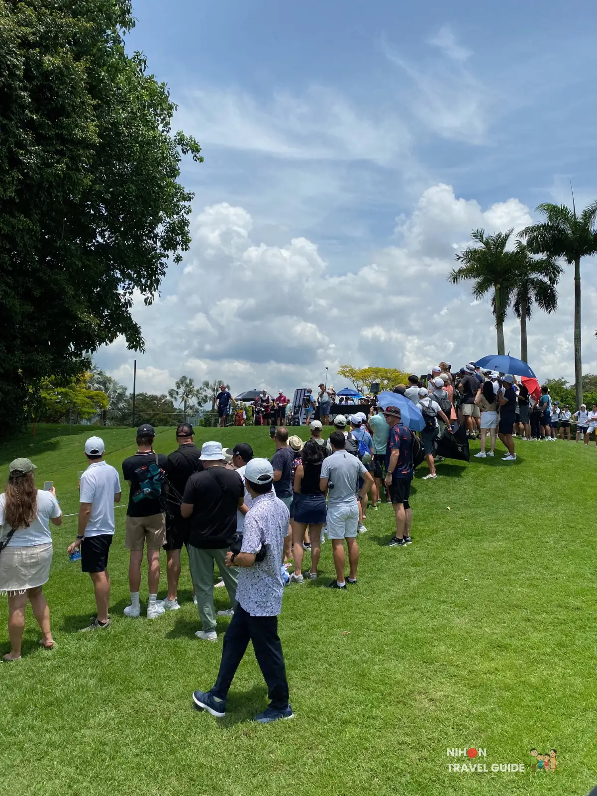 Bryson Dechambeau teeing off at hole 9 liv golf singapore 2025